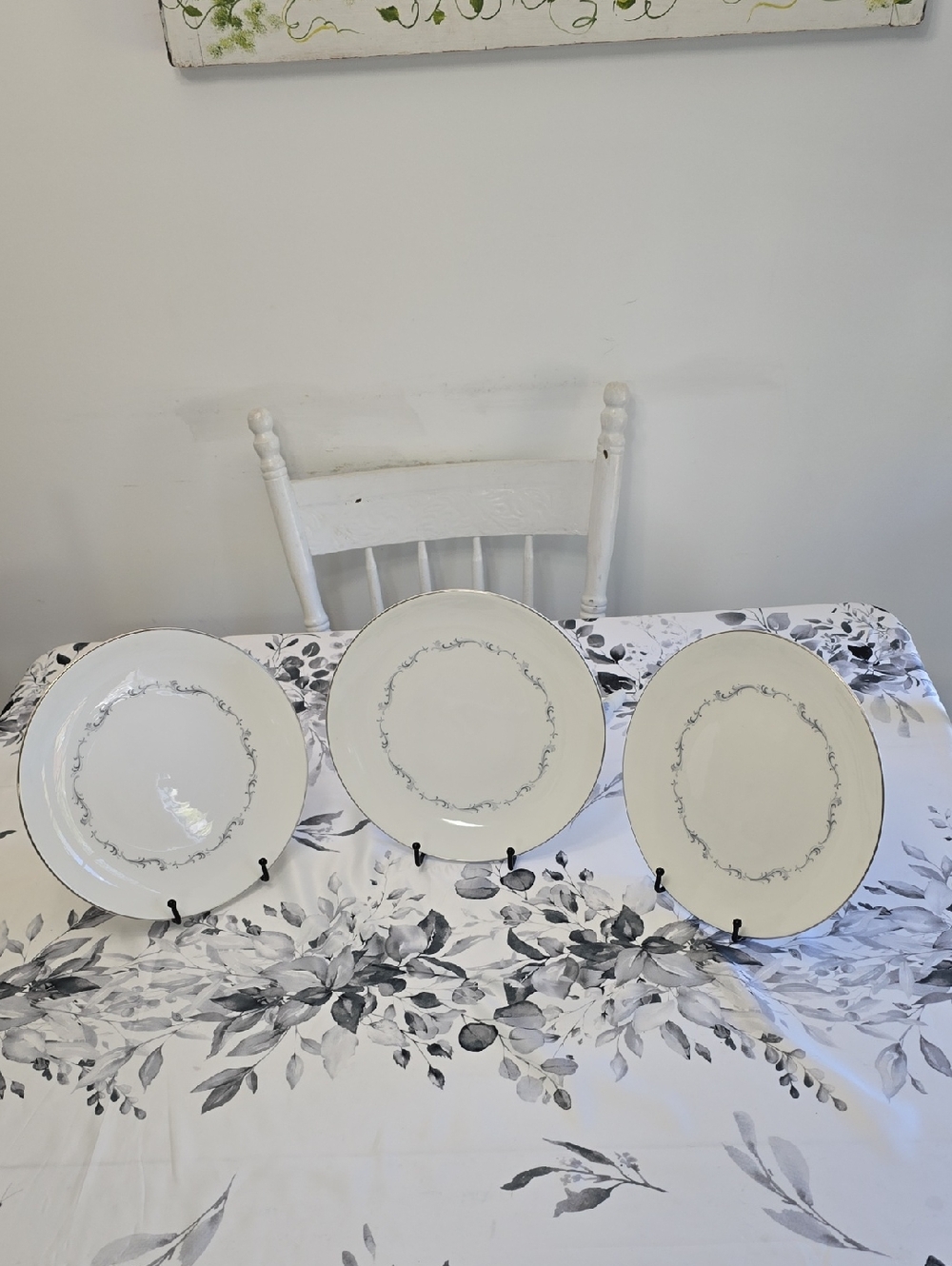 Vtg Royal Doulton Set Of 3 Coronet English Fine Bone China Dinner Plates MCM